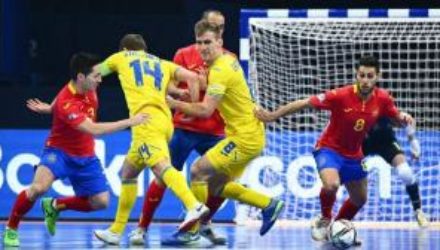 Украина проиграла Испании в матче за третье место в Чемпионате Европы по футзалу