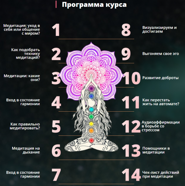 Онлайн-курс по даосской медитации для начинающих
Онлайн-курс по даосской медитации для начинающих