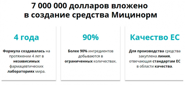 Мицинорм – лекарственное средство против грибковых заболеваний
Мицинорм – лекарственное средство против грибковых заболеваний