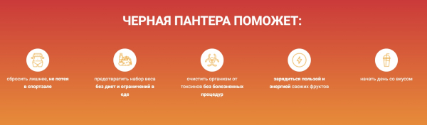 Чёрная пантера — капсулы для похудения Чёрная пантера — капсулы для похудения