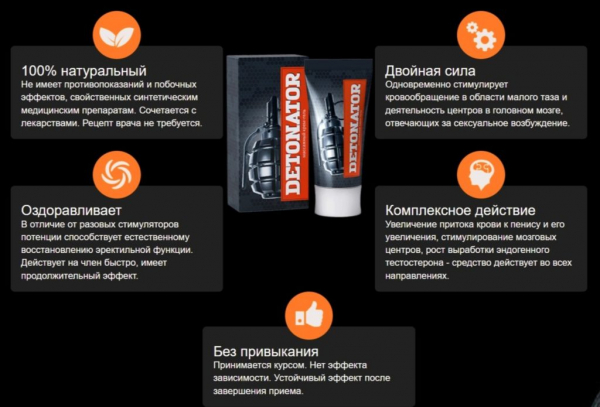 Детонатор для мужчин
Детонатор для мужчин