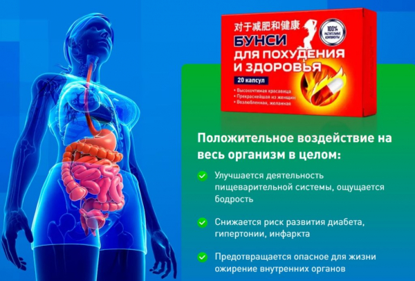 Бунси – тайские таблетки для похудения
Бунси – тайские таблетки для похудения