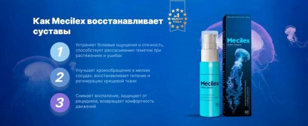 Гель Мецилекс для суставов
Гель Мецилекс для суставов