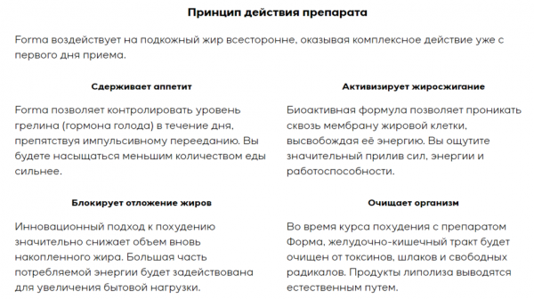Forma для похудения Forma для похудения