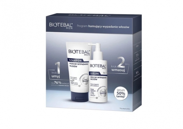 
Biotebal Men для волос плюс сыворотка 
