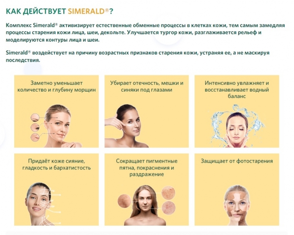 «SIMERALD» (Симеральд) косметика для лица – инструкция по применению, цена, отзывы, аналоги
«SIMERALD» (Симеральд) косметика для лица – инструкция по применению, цена, отзывы, аналоги