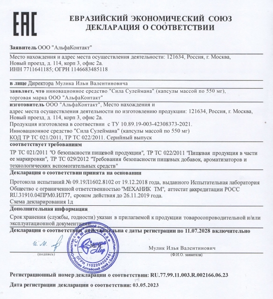 Сила Сулеймана
Сила Сулеймана