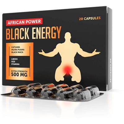 Black Energy — капсулы для потенции, 500 мг Black Energy — капсулы для потенции, 500 мг
