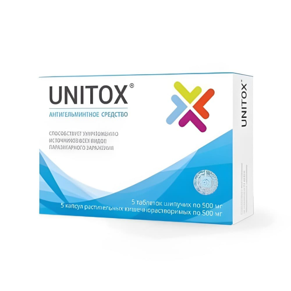 Unitox (Юнитокс) от паразитов
Unitox (Юнитокс) от паразитов