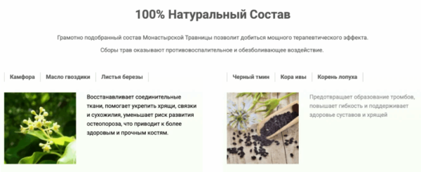 Монастырская травница — мазь для лечения суставов Монастырская травница — мазь для лечения суставов