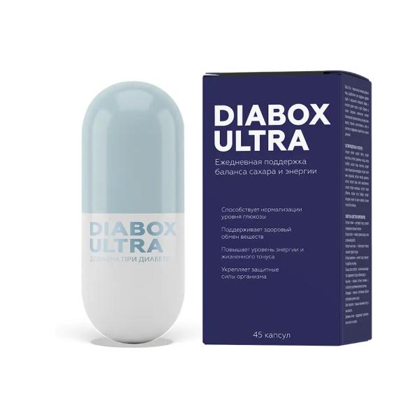Диабокс Ультра (Diabox Ultra) капсулы от диабета
Диабокс Ультра (Diabox Ultra) капсулы от диабета