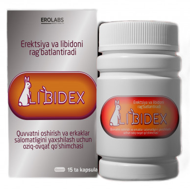  Libidex — капсулы от простатита 