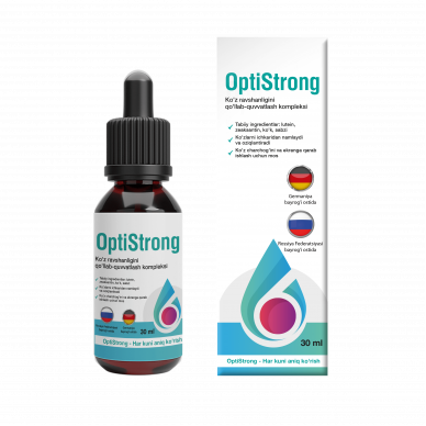 OptiStrong — капли для улучшения зрения
OptiStrong — капли для улучшения зрения