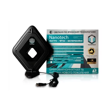 Nanotech — телевизионная антенна
Nanotech — телевизионная антенна