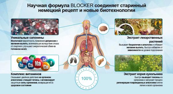 Блокер — капли от алкоголизма
Блокер — капли от алкоголизма