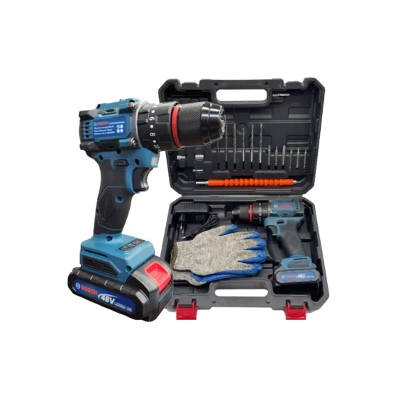  Шуруповерт Bosch 48V + 23 предмета 
